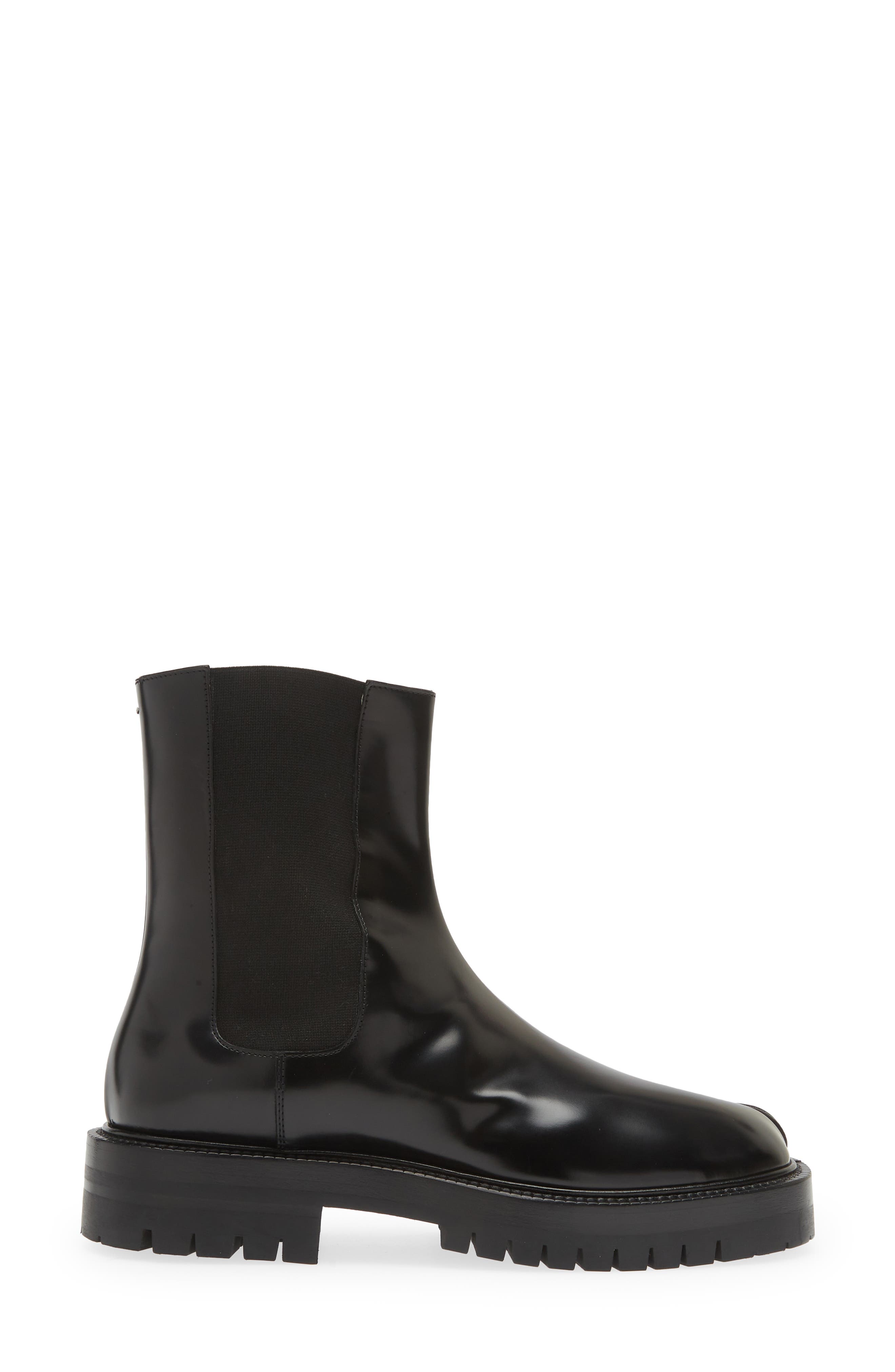 Maison Margiela Tabi Lug Sole Chelsea Boot, Alternate, color, 