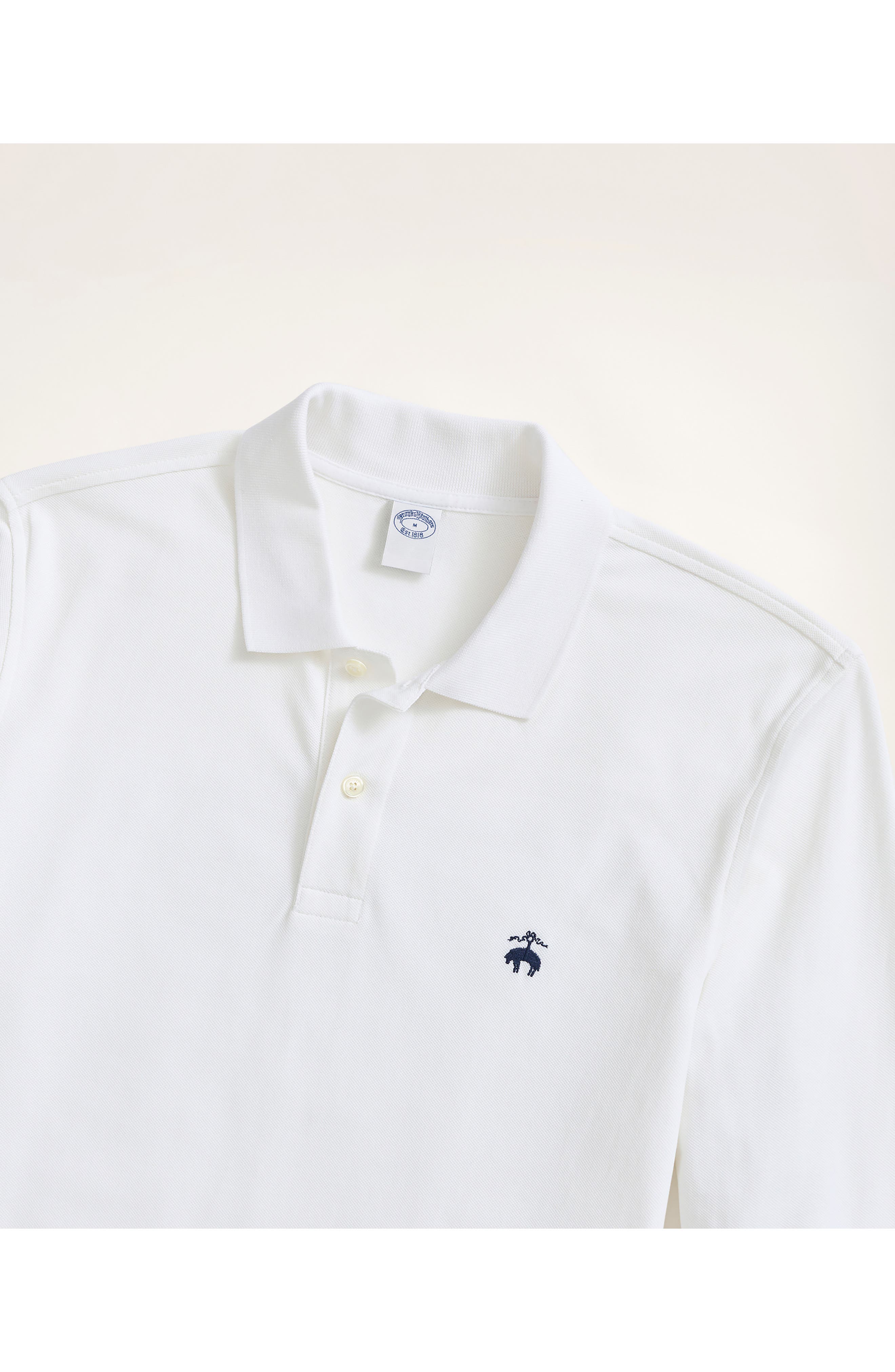 Long Sleeve Pique Polo - image 4