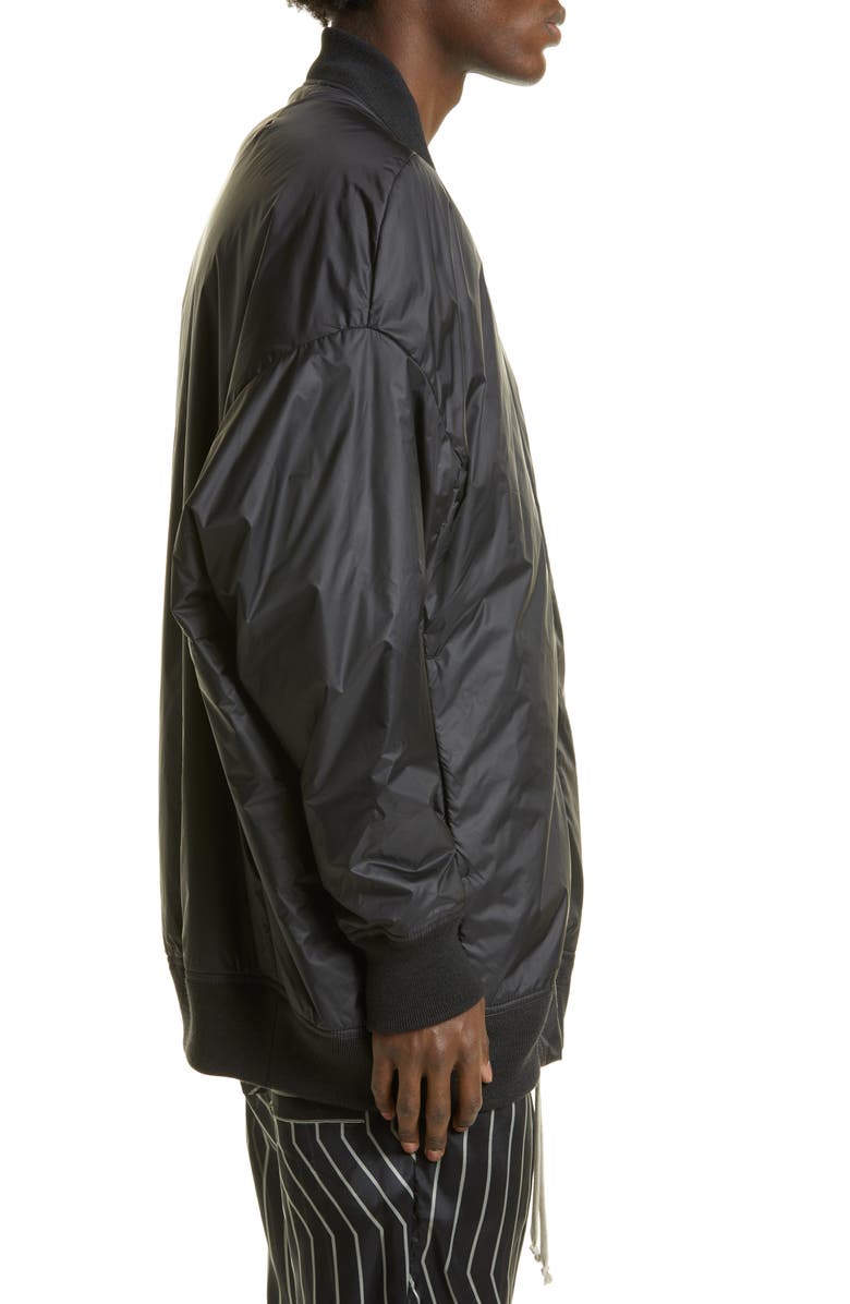 Rick Owens Jumbo Peter Flight Jacket, Alternate, color, 