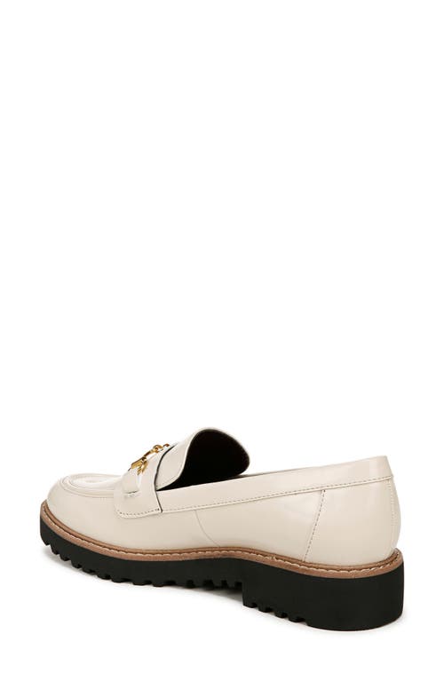 Franco Sarto Colette Bit Loafer In Vanilla White Faux Leather