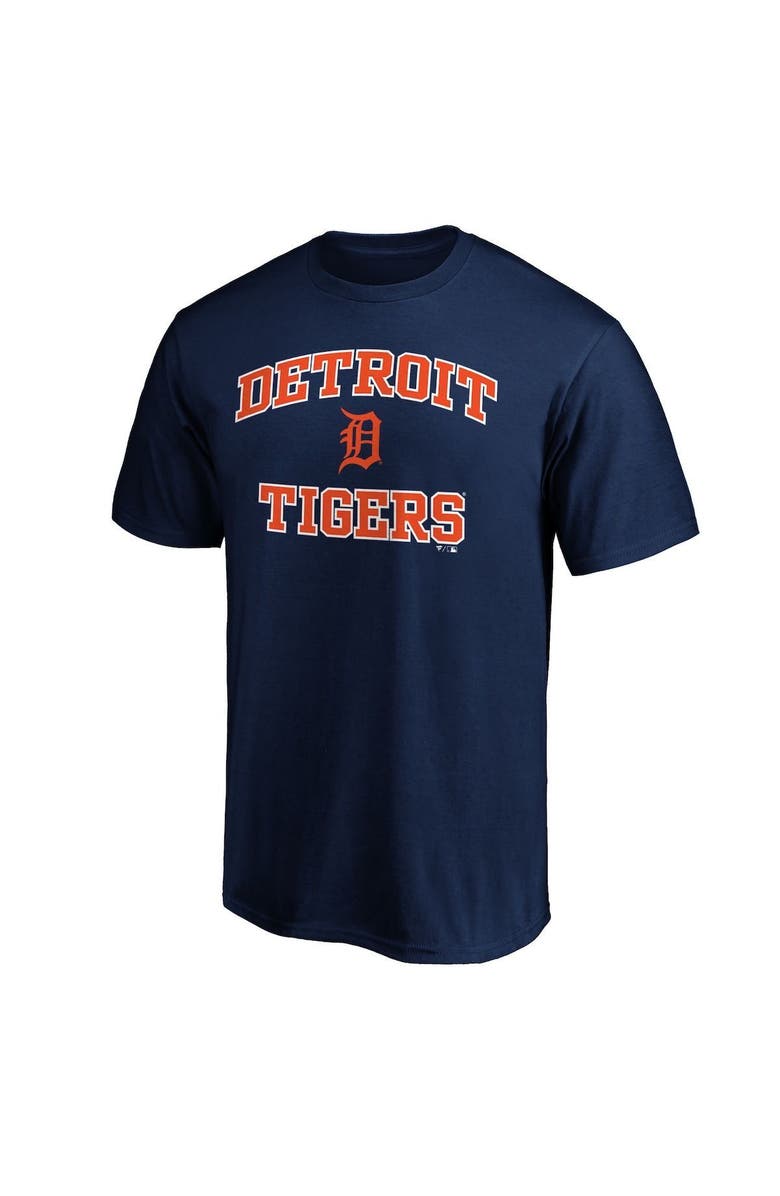 FANATICS Men's Fanatics Branded Navy Detroit Tigers Heart & Soul T-Shirt, Alternate, color, 