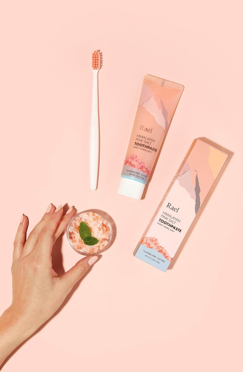 Rael Himalayan Pink Salt Toothpaste Tube, Alternate, color,