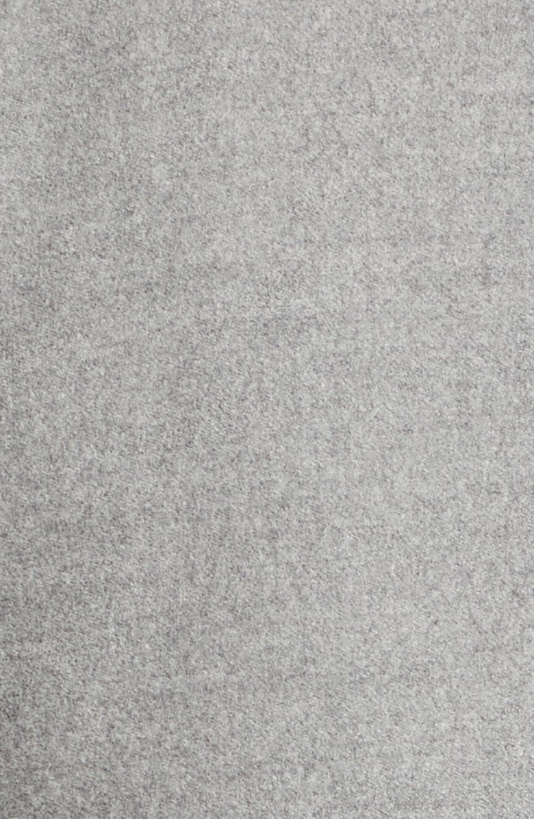 Eleventy Wool Down Coat with Genuine Shearling Trim, Alternate, color,