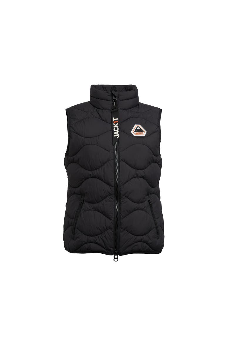 JACK1T Orb1T High Neck Gilet, Alternate, color, Black
