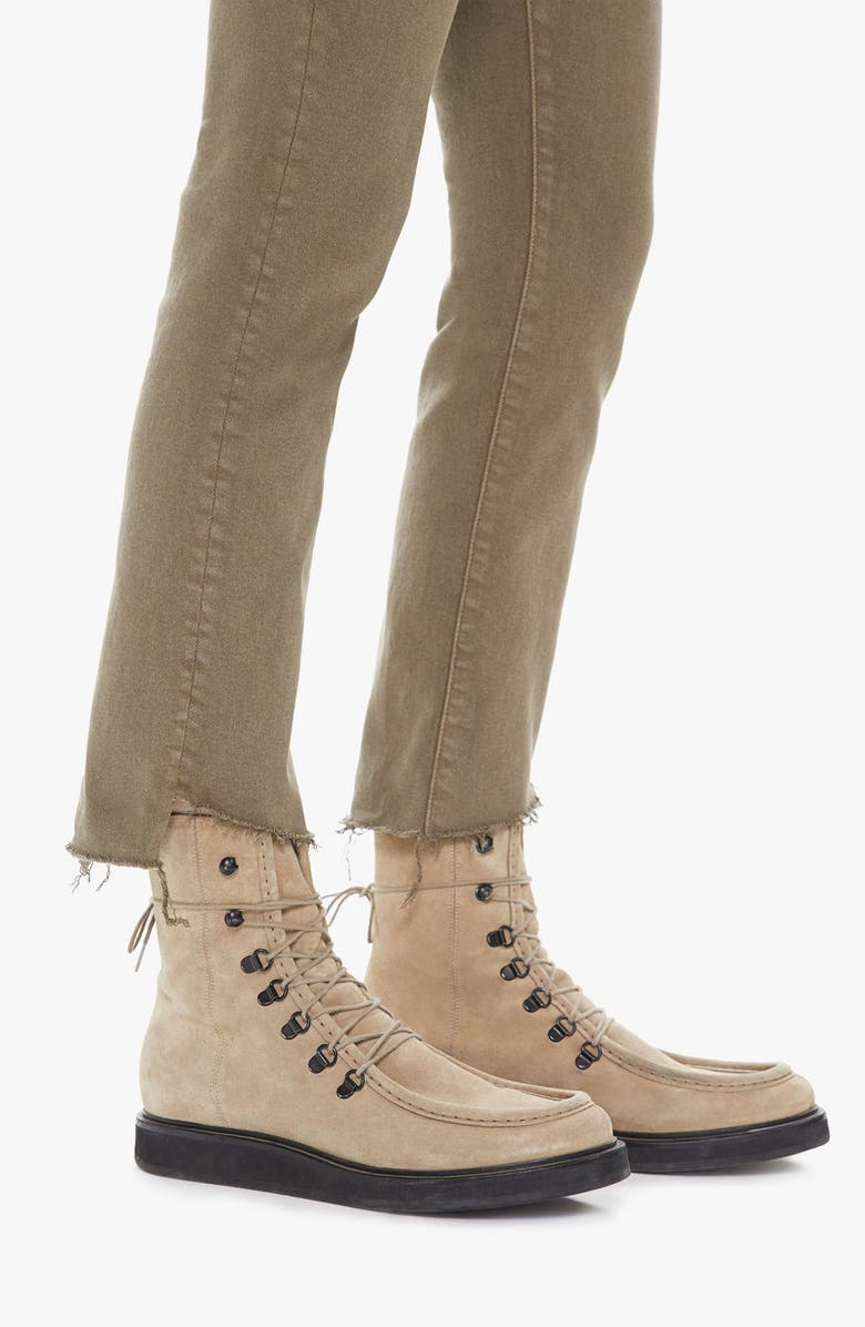 MOTHER Rascal High Waist Ankle Step Fray Jeans | Nordstromrack