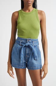 Veronica Beard Jordyn Crop Tank