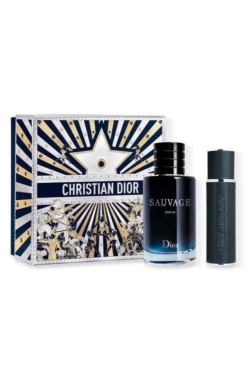 Dior Sauvage Eau De Parfum Set In Transparent