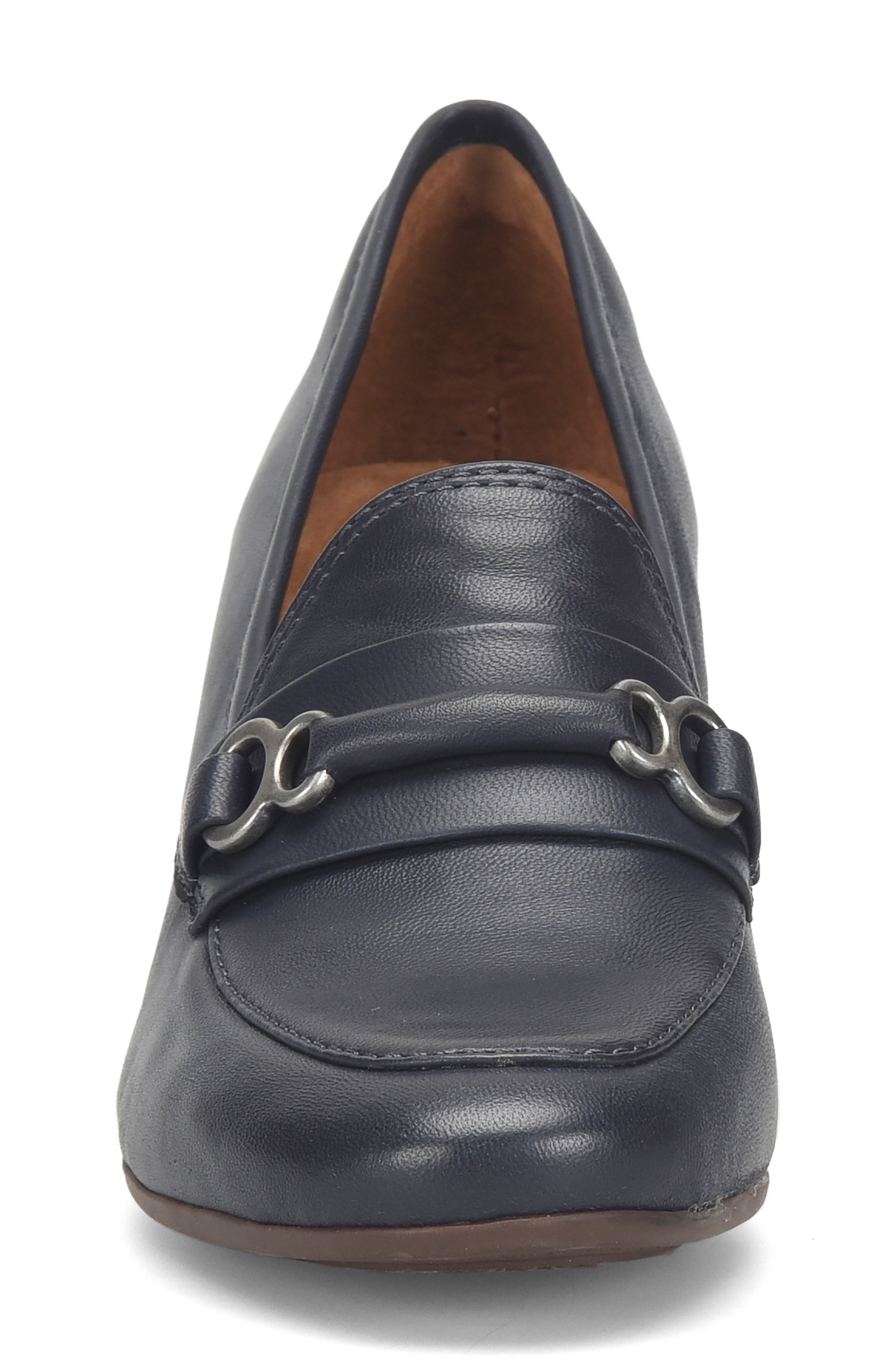 Söfft Leona Bit Loafer Pump, Alternate, color, Sky Navy