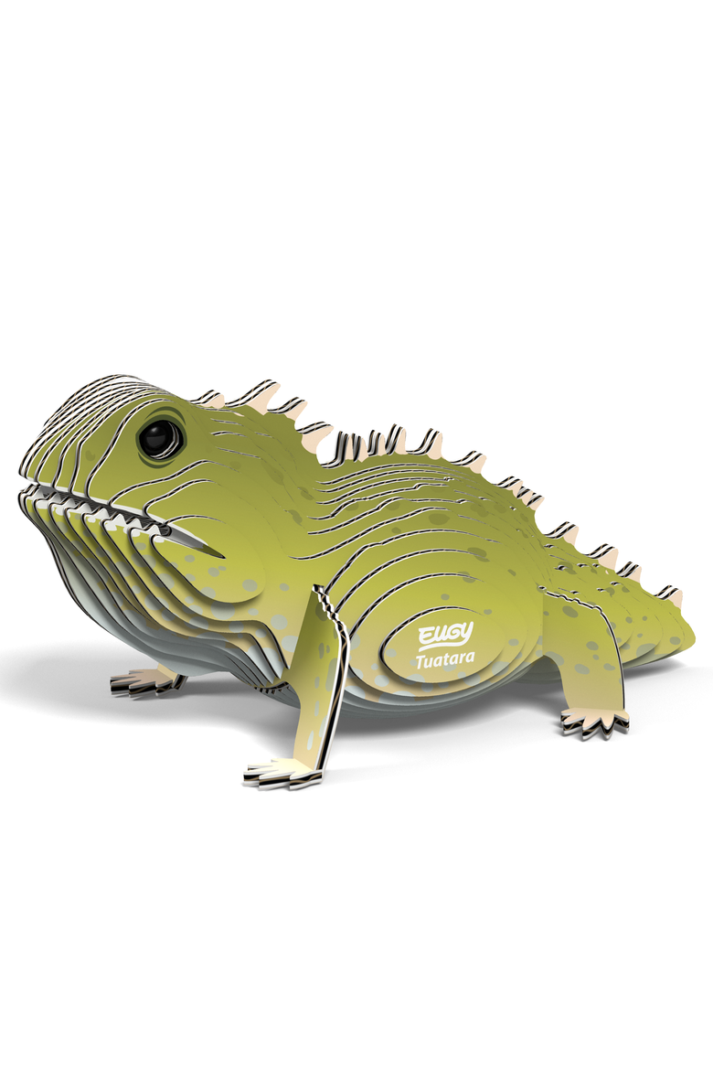 Tuatara 3D Puzzle, Alternate, color, No Color
