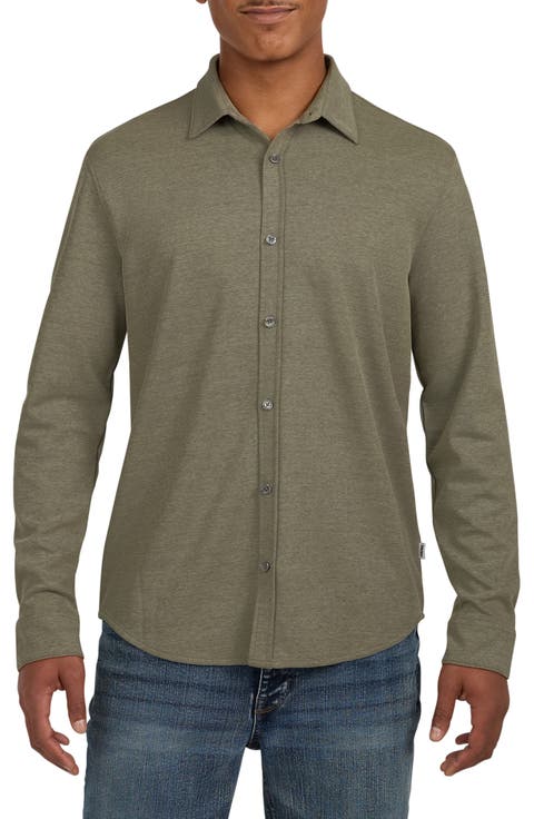 Metro Long Sleeve Button-Up Shirt