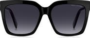 Marc Jacobs 57mm Gradient Square Sunglasses