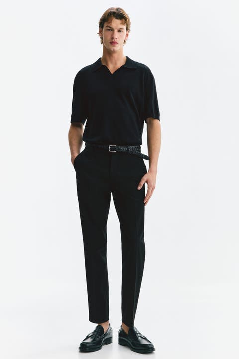 Slim Fit Tailored Trousers