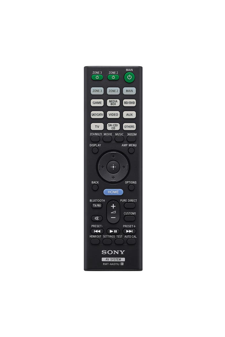 STR-AZ3000ES 9.2 Channel 8K Home Theater AV Receiver with Dolby Atmos, DTS X, IMAX Enhanced, Google Assistant, & Works with Sonos, Alternate, color, Black