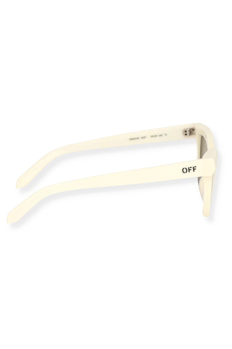 Lincoln Square Sunglasses, Alternate, color, WHITE DARK GREY