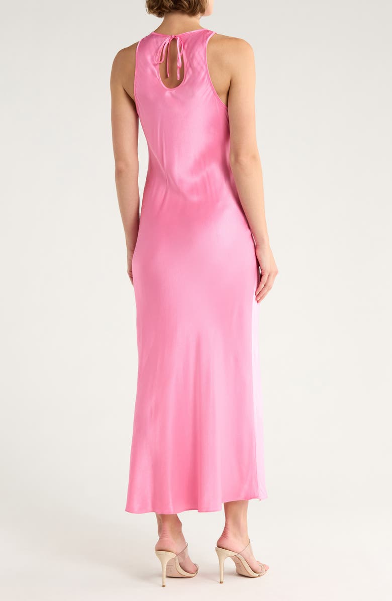 Rails Solene Satin Midi Dress, Alternate, color, Malibu Pink