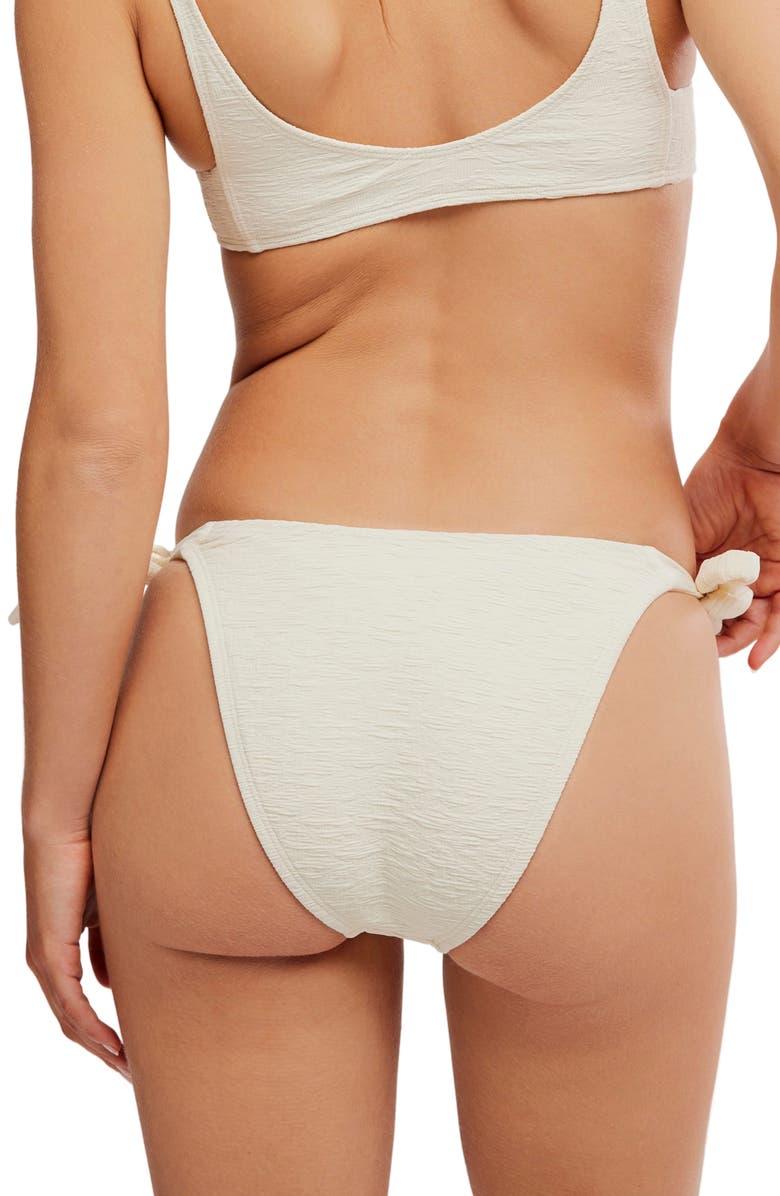 free-est by Free People Romi Side Tie Swim Bottoms, Alternate, color, Afterglow