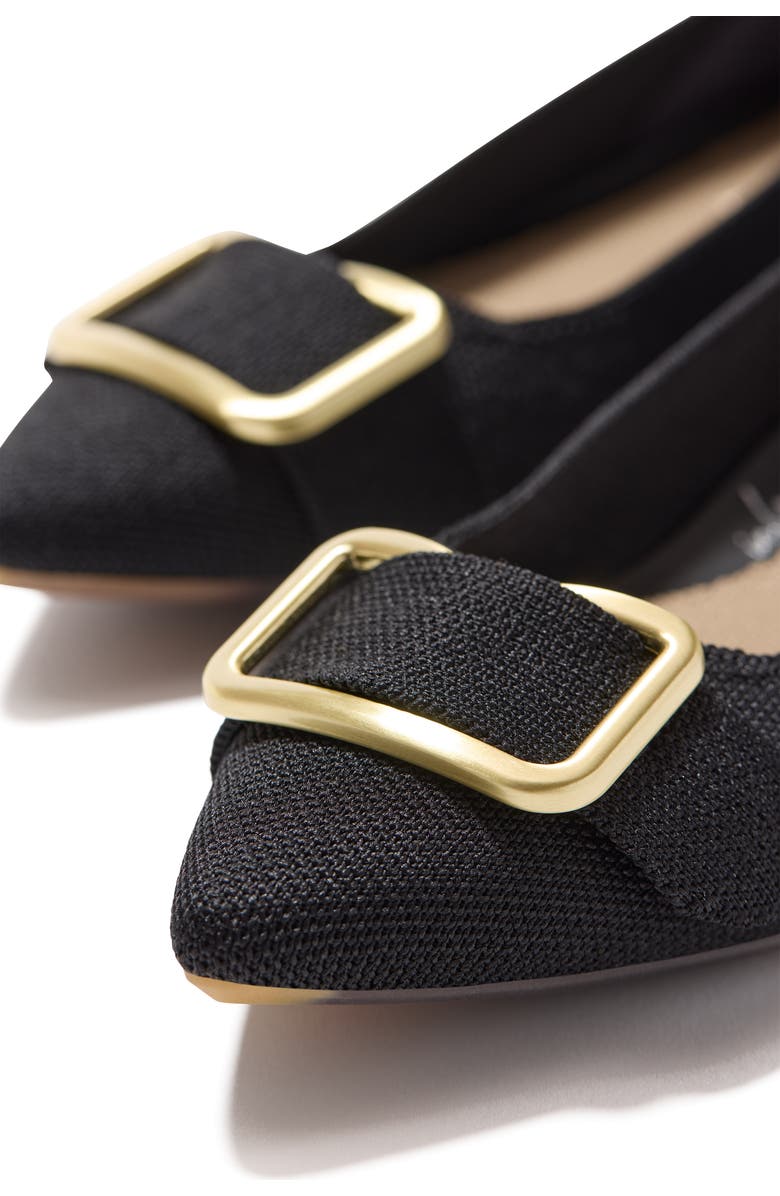 Rothy's The Emblem Point II, Alternate, color, Black