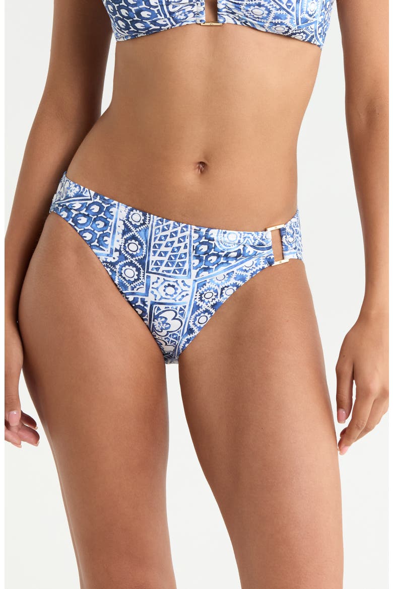 Ring Hipster Bikini Bottoms, Main, color, BLUE MULTI