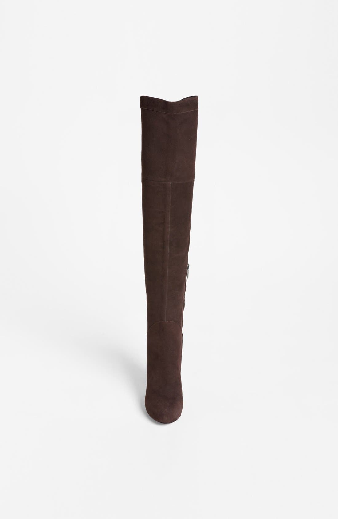 'Kayla' Over the Knee Boot, Alternate, color, ESPRESSO BEAN  SUEDE
