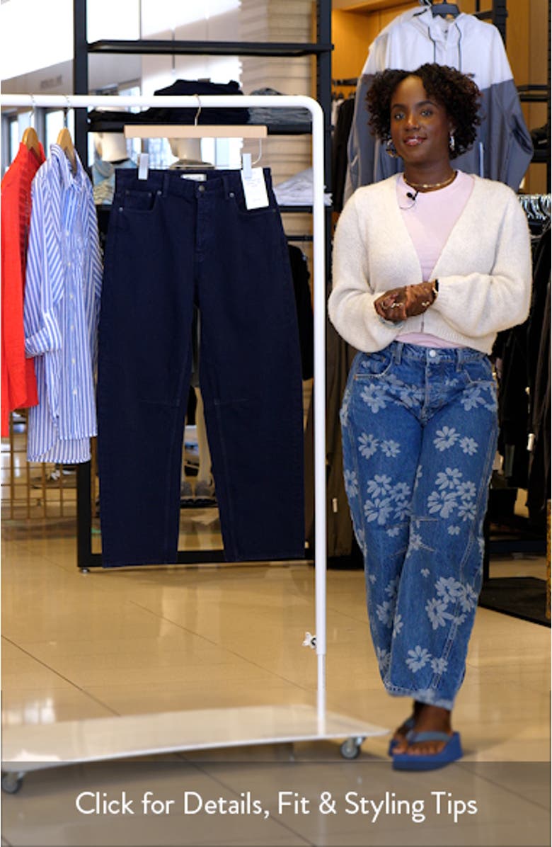 The Darted Barrel-Leg Jean, sales video thumbnail