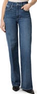 PAIGE Sasha High Waist Wide Leg Jeans