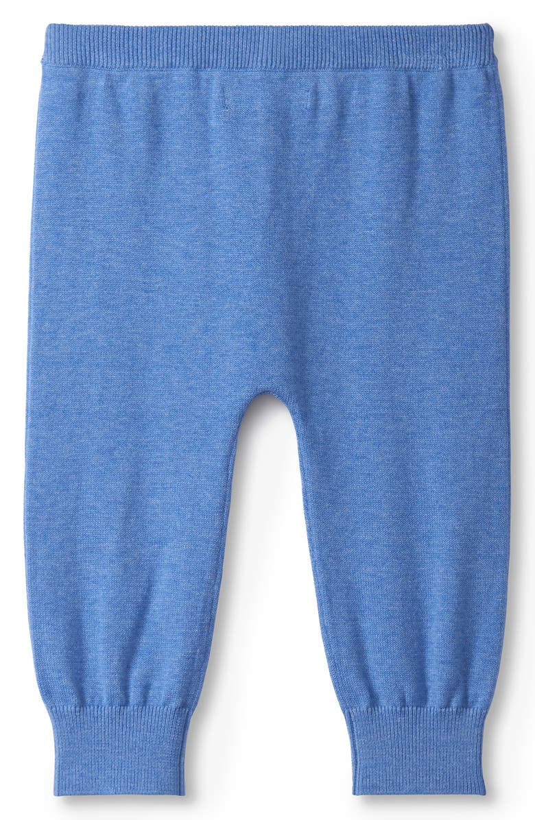 Hatley Intarsia Polar Bear Stripe Sweater & Pants Set, Alternate, color, Blue