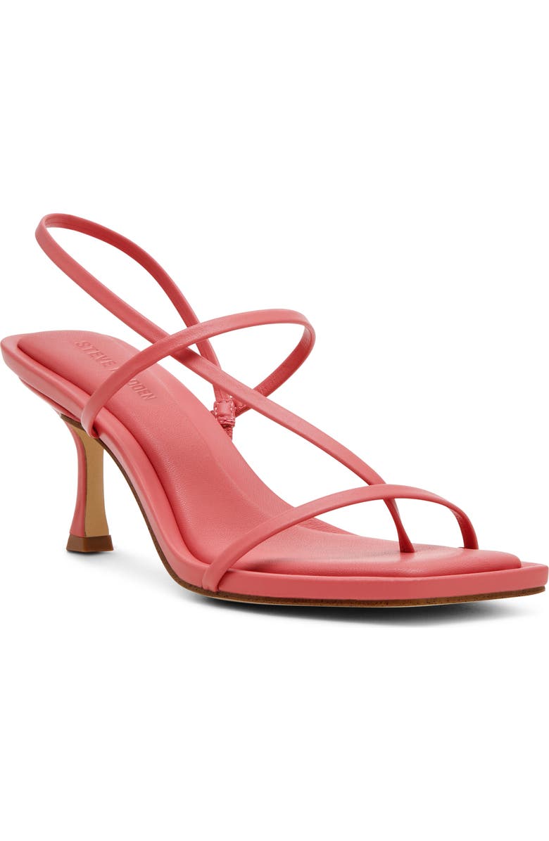 Steve Madden Lock Sandal, Main, color, Coral