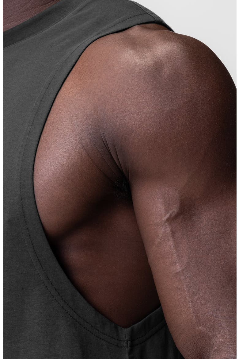 Supima Muscle Tank, Alternate, color, Space Grey