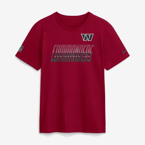 Men's Nike Burgundy Washington Commanders Sideline Dri-FIT T-Shirt