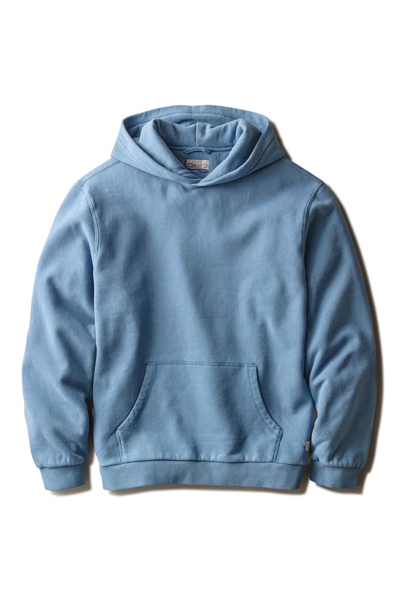 Relaxed Cloud 9 Fleece Hoodie, Alternate, color, COPEN BLUE