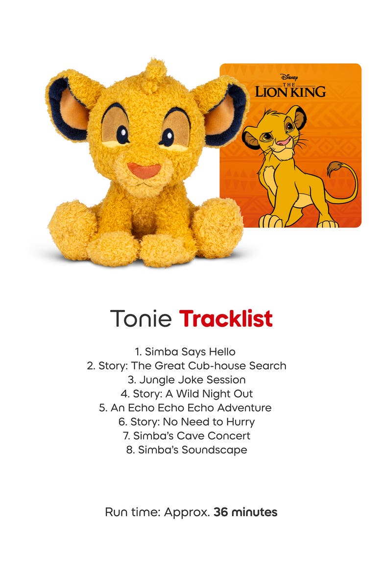 Disney Simba Cuddle Tonie, Alternate, color, MULTICOLOR
