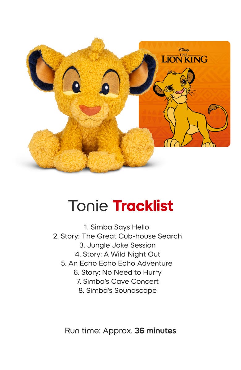 tonies Disney Simba Cuddle Tonie, Alternate, color,