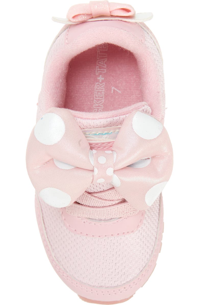 Tucker + Tate x Disney Minnie Mouse Bow Sneaker, Alternate, color,