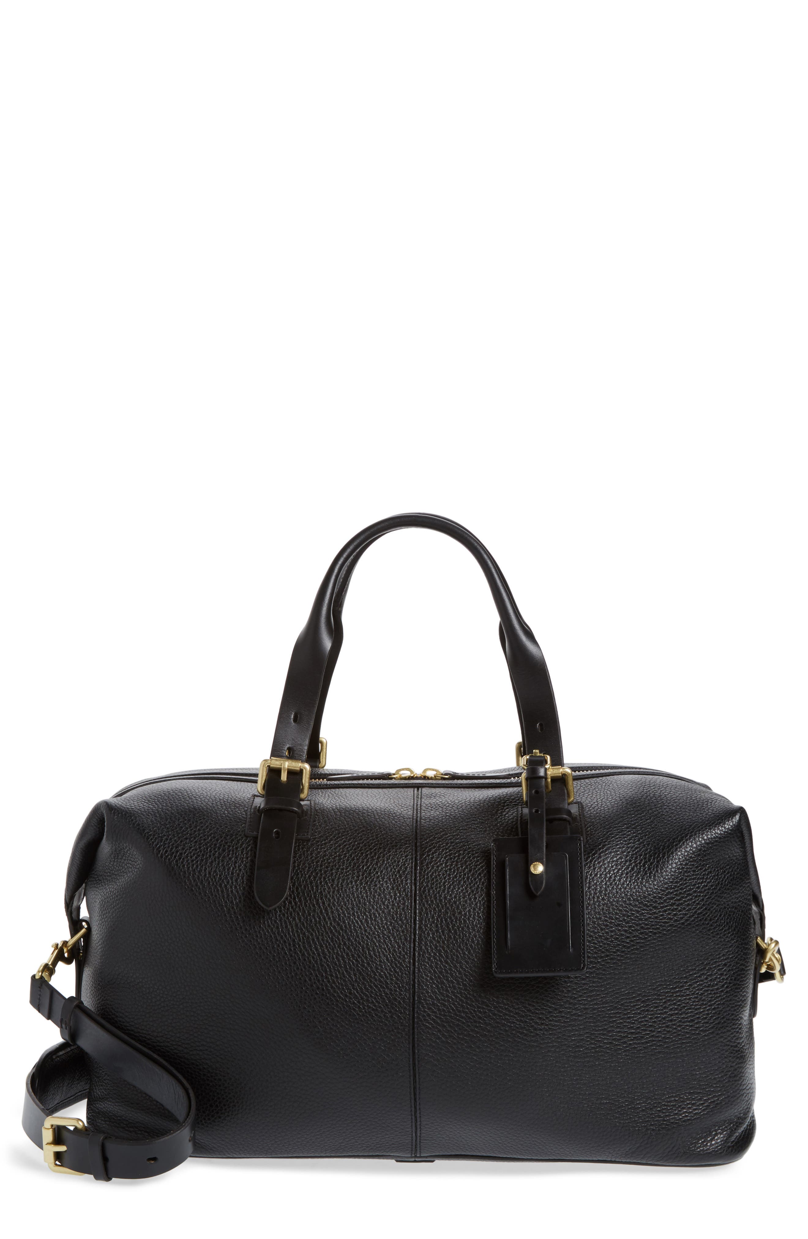Cole Haan Leather Duffel Bag, Main, color, 