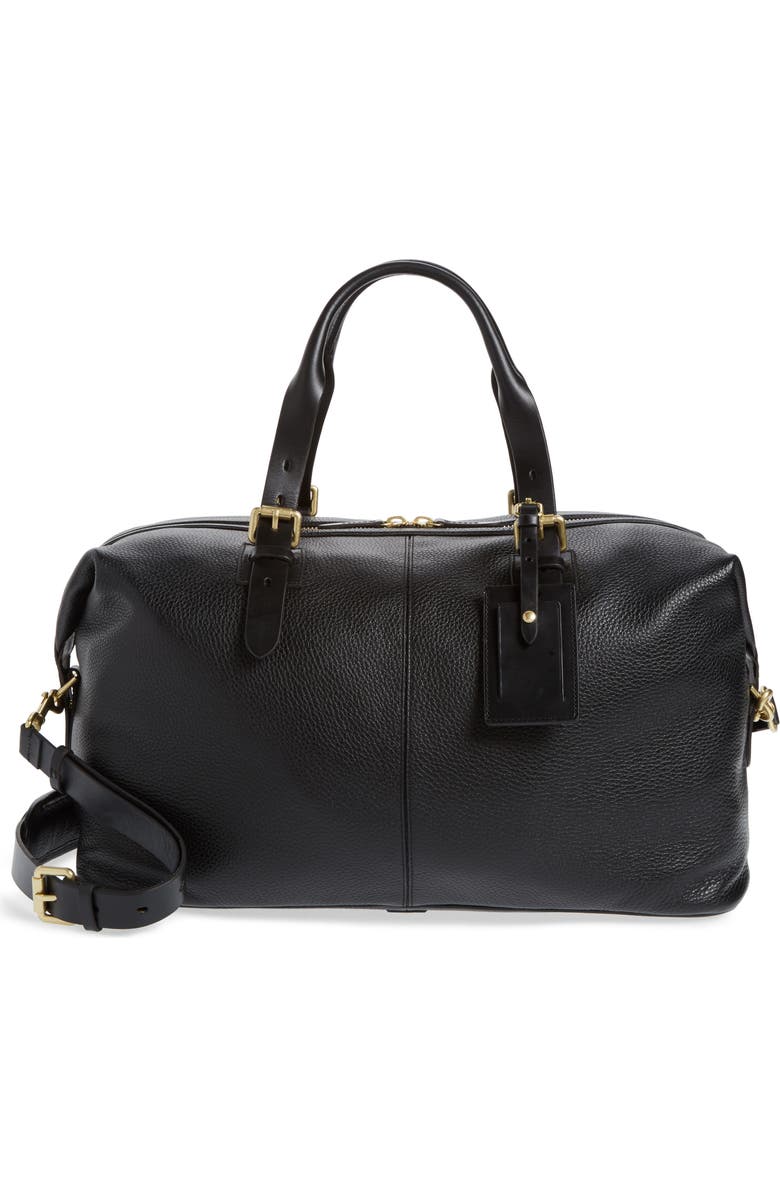 Cole Haan Leather Duffel Bag, Main, color,