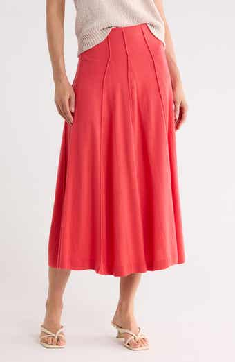 Merino Wool Pull-On Skirt
