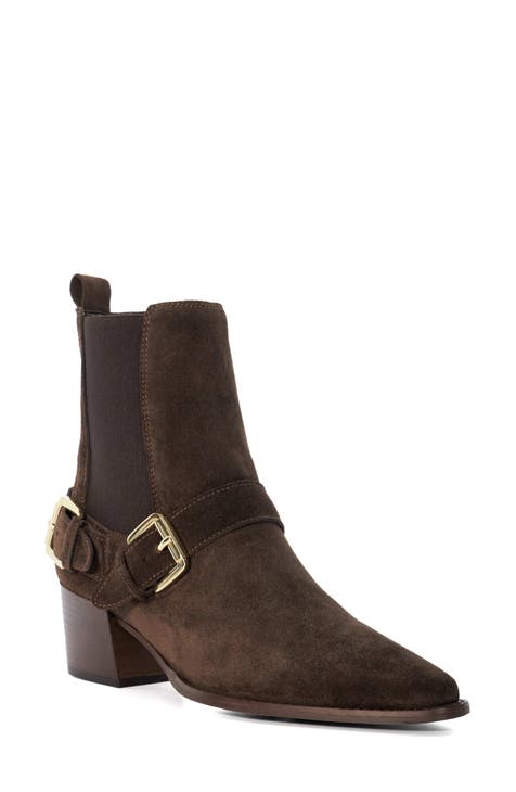 Dune shops quarter snakeskin chelsea boots