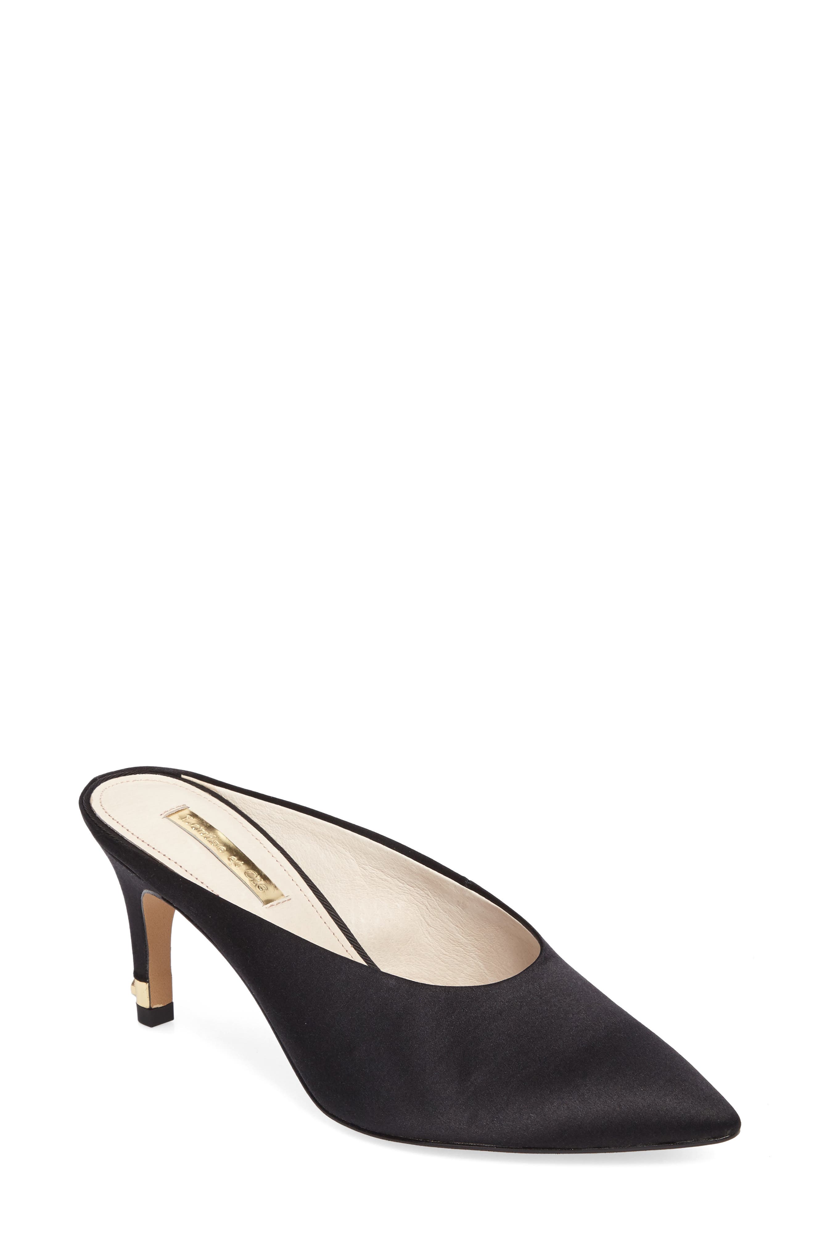Louise et Cie Karas Pointy Toe Mule Pump, Main, color, 