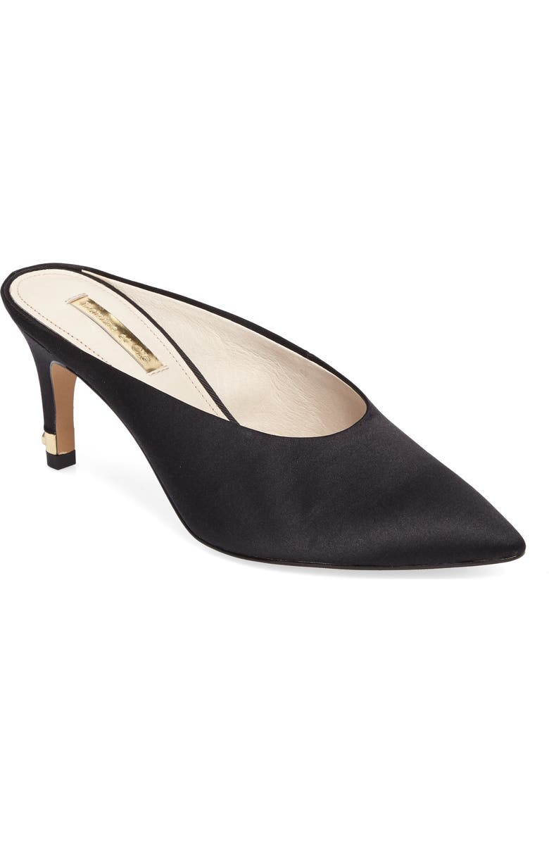 Louise et Cie Karas Pointy Toe Mule Pump, Main, color,
