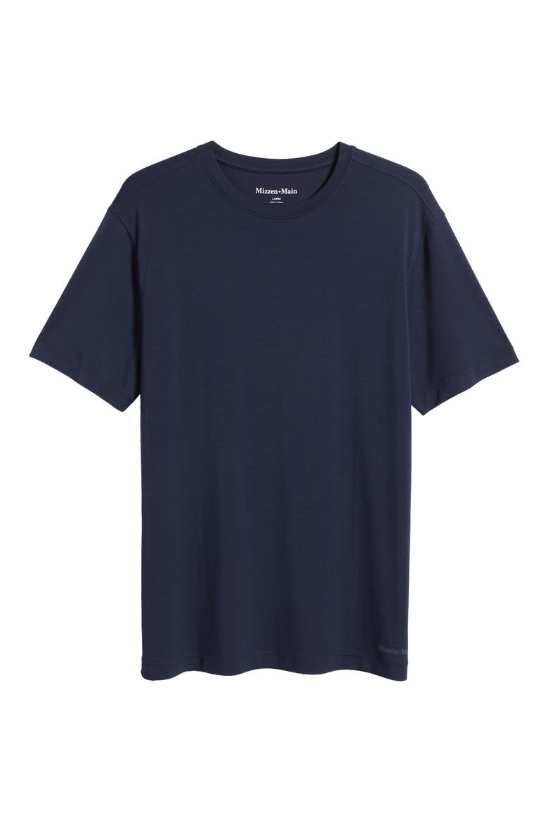 Knox Solid Navy T-Shirt, Alternate, color, NAVY SOLID