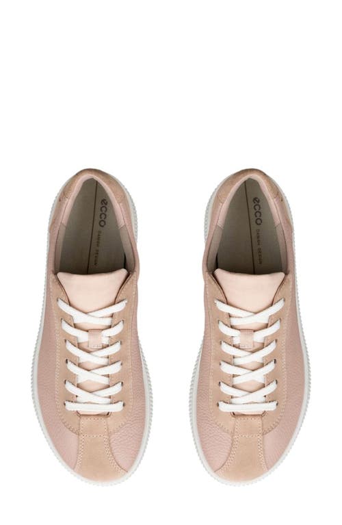 Ecco Soft Zero Sneaker In Pink