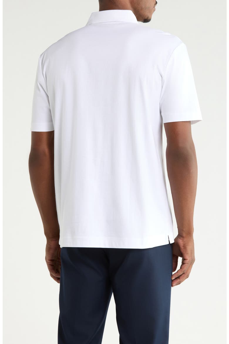 Parris Cotton Knit Polo, Alternate, color, NATURAL
