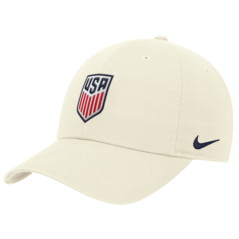 Men's Nike  Cream USMNT Club Adjustable Hat