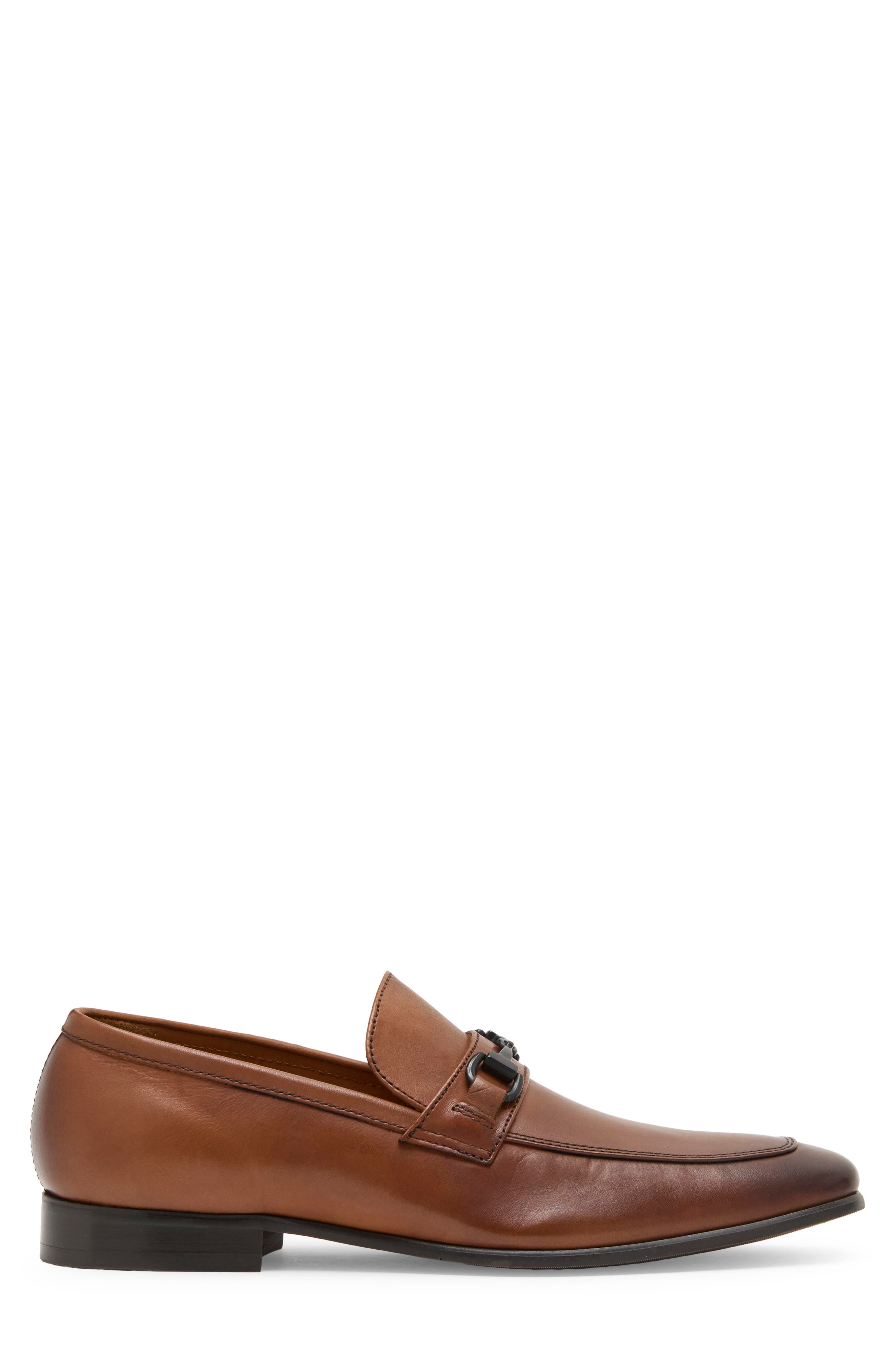 Leather Bit Loafer, Alternate, color, BRANDY