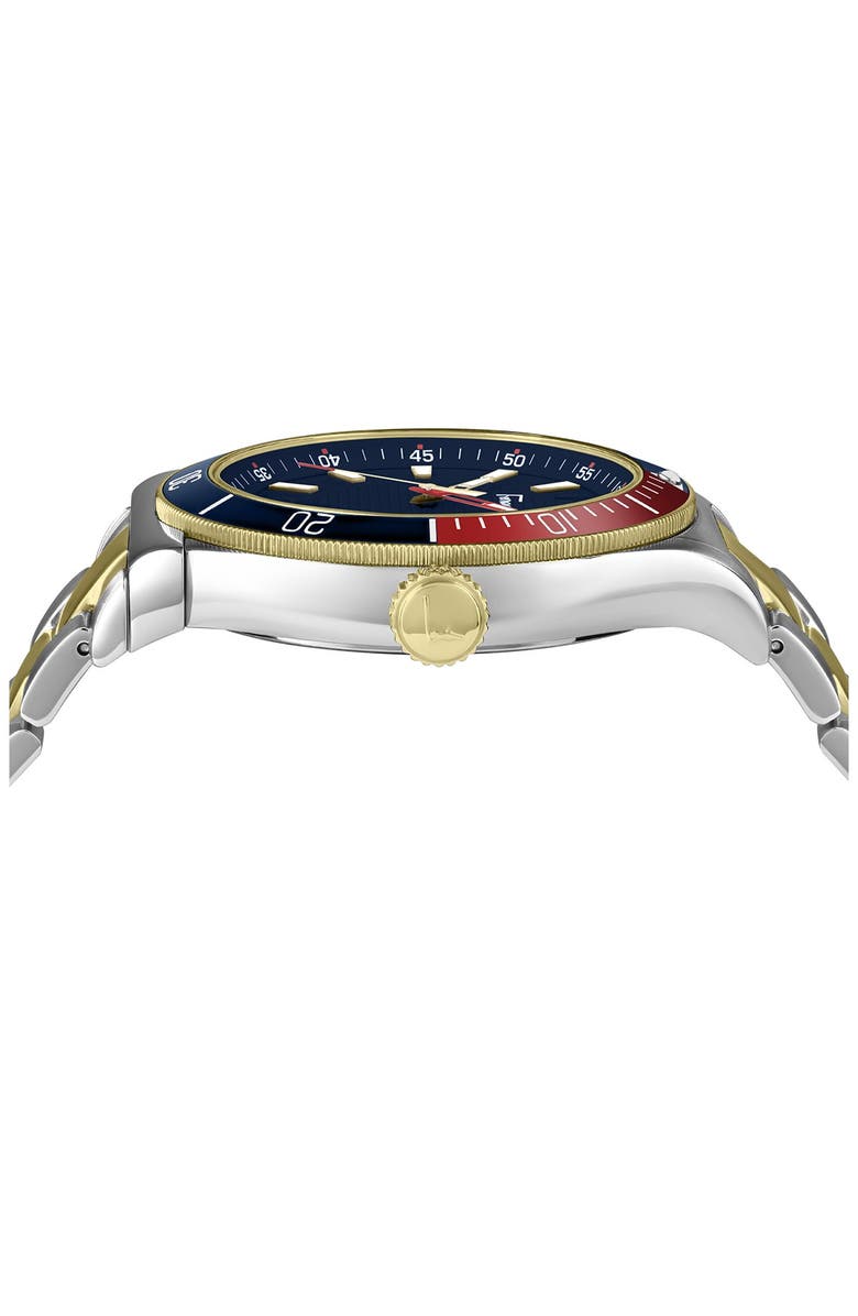 FERRAGAMO Men's Ferragamo1898 Sport Chronograph Two-Tone Bracelet Watch, 44mm, Alternate, color, 