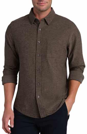 Rhone WFH Knit Button-Up Shirt