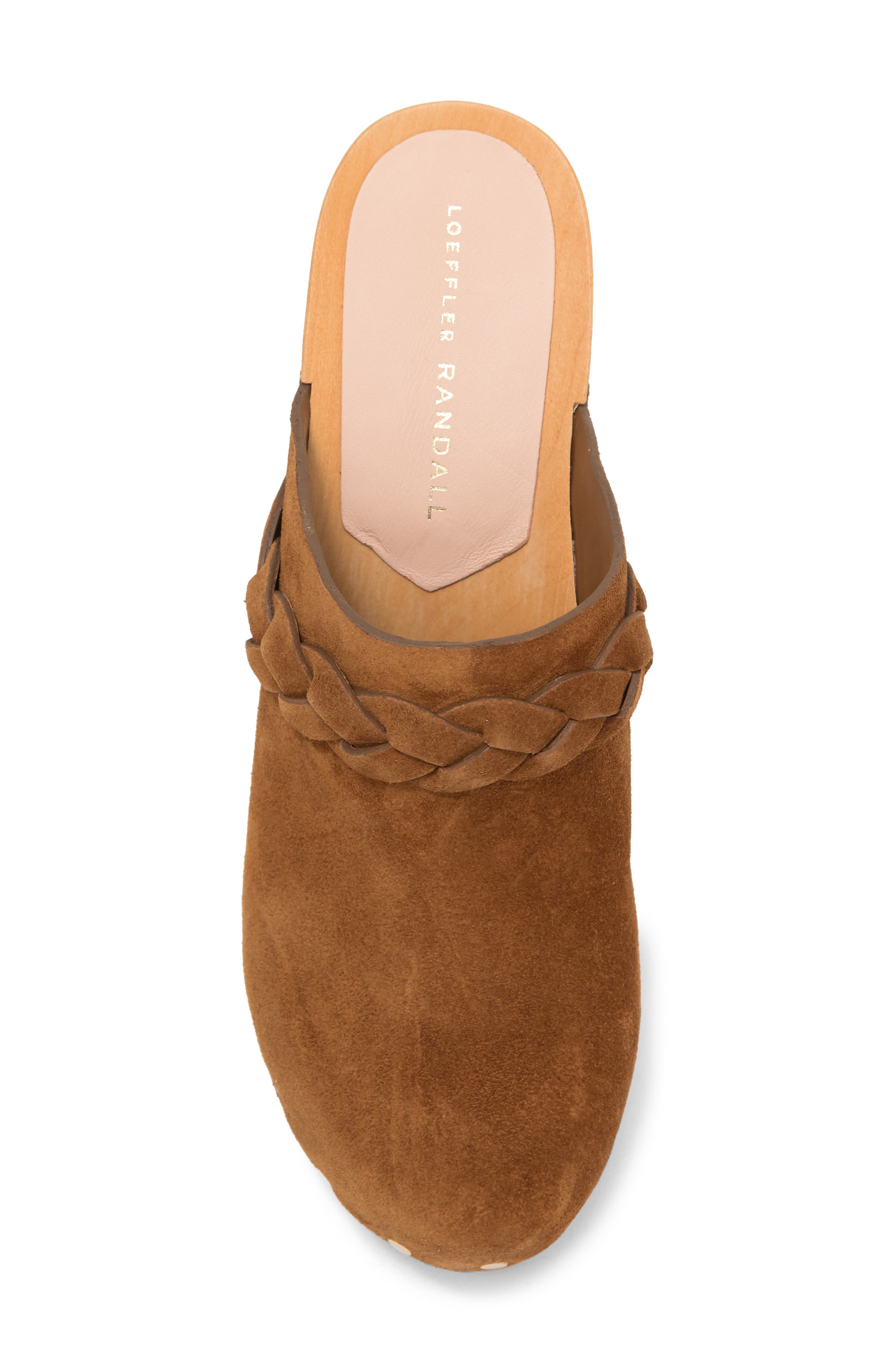 Loeffler Randall Merril Suede Mule, Alternate, color, Cacao