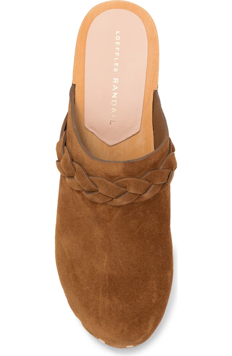 Loeffler Randall Merril Suede Mule, Alternate, color, Cacao