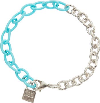 lui jewelry／marvellous chain bracelet harlembling-moissanite-double-