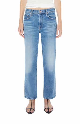 The Newbie High Waist Ankle Straight Leg Jeans